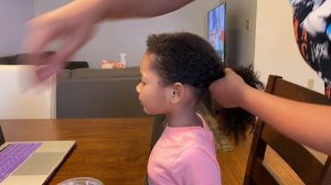 WEEKLY WASH ROUTINE | HAIRSTYLES THAT LAST | KIDS CURLY HAIR ROUTINE