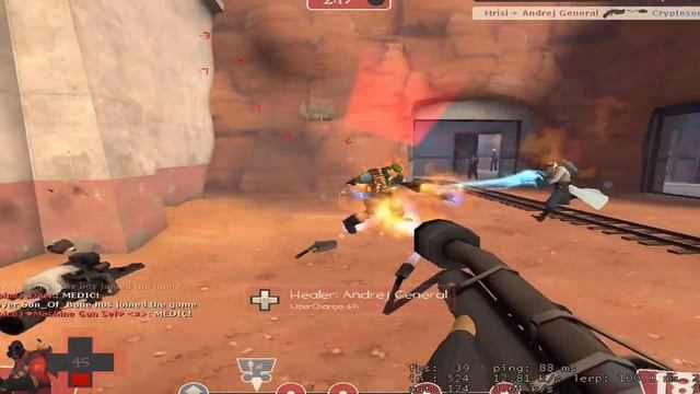 Team Fortress 2 Gameplay - on (Core 2 Duo & ATI 4330) смотреть онлайн