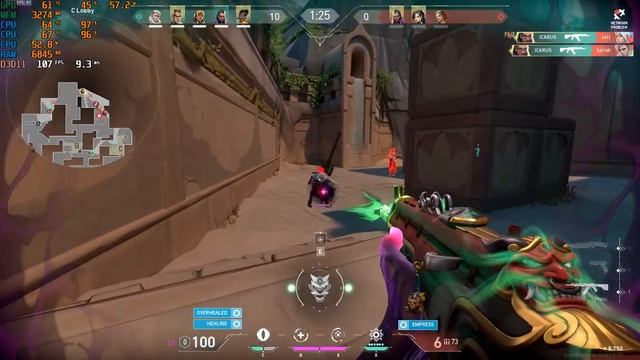 Valorant Ace With Reyna Oni Vandal