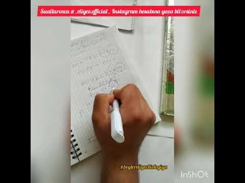 Biologiya-Çoxalma və Ontogenez, Autosom xoromosom və Stomatik Hüceyrələr,Onlara aid test nümunələri смотреть онлайн