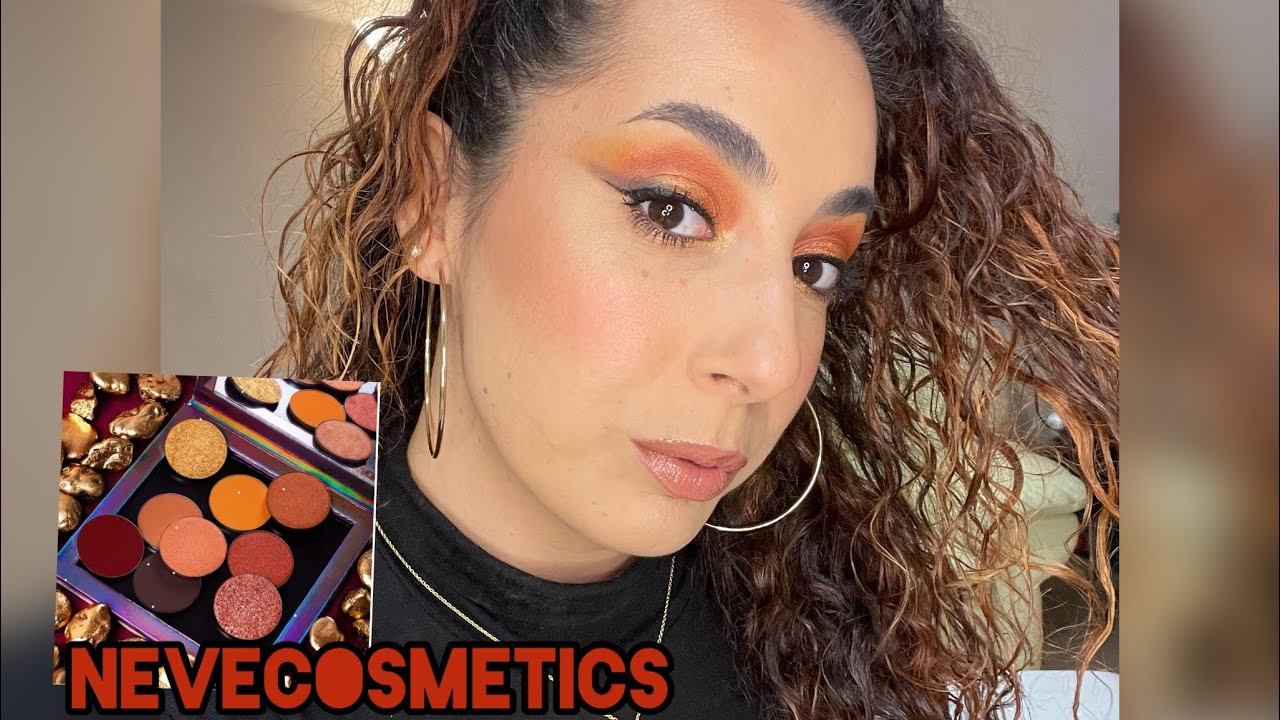 Neve Cosmetics nuova palette | Firesparkles #makeup #nevecosmetics #curlsandmakeup смотреть онлайн