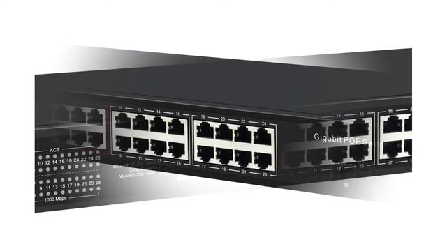 24* 10/100/1000M PoE Ports + 2* Gigabit SFP Uplink Port POE3024G-2GS смотреть онлайн