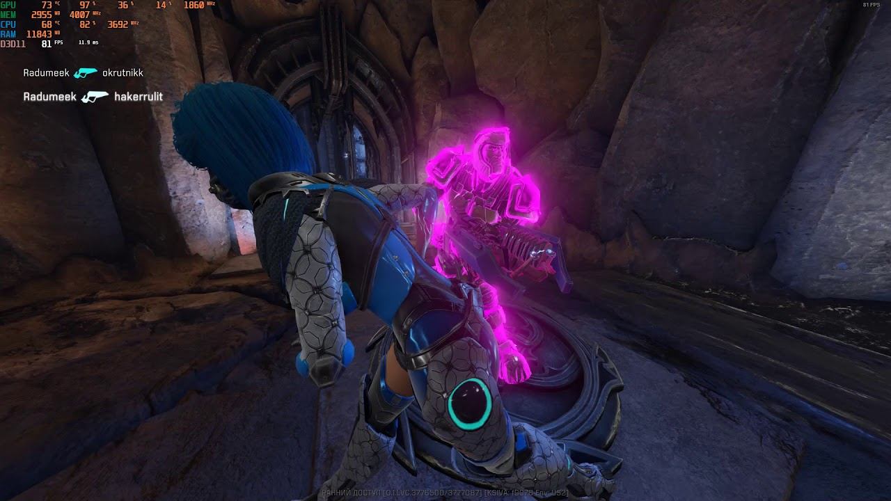 i7-3770k + GTX 1060 3GB 16gb RAM DDR3 Quake Champions - 1920x1080 смотреть онлайн