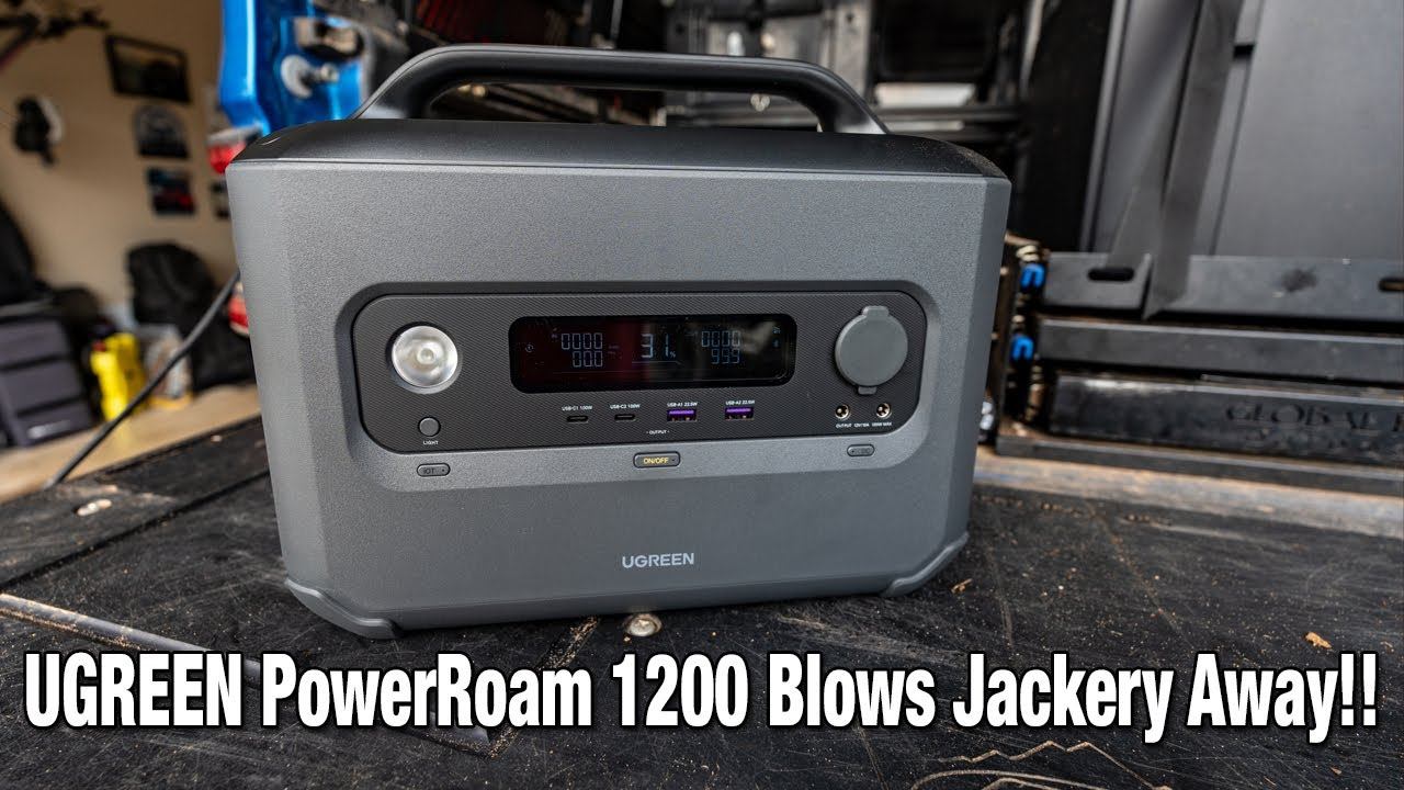Ugreen PowerRoam 1200 - Budget Power Station that Blows Jackery Away!! смотреть онлайн