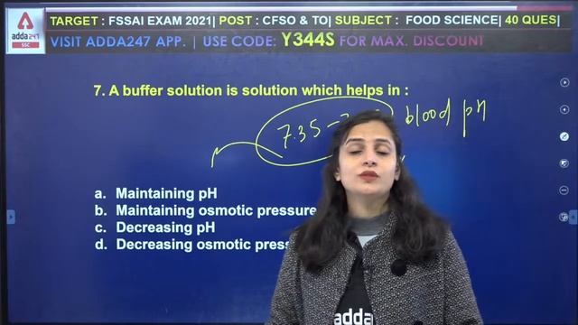 FSSAI Recruitment 2021 | FSSAI Food Science | Concept + MCQs (Set 8) By Varsha Dhiman