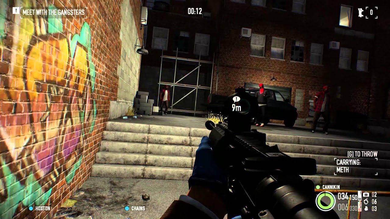 Payday 2 - Rats, Overkill, Solo (with AI) - Day 1 Garage Escape and Day 2 - 11 bags смотреть онлайн