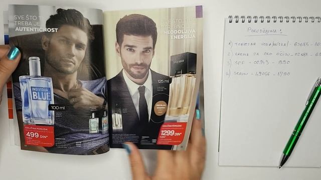 Prelistavam Avon Katalog I Sastavljam Porudžbinu/whispering,page Turning/