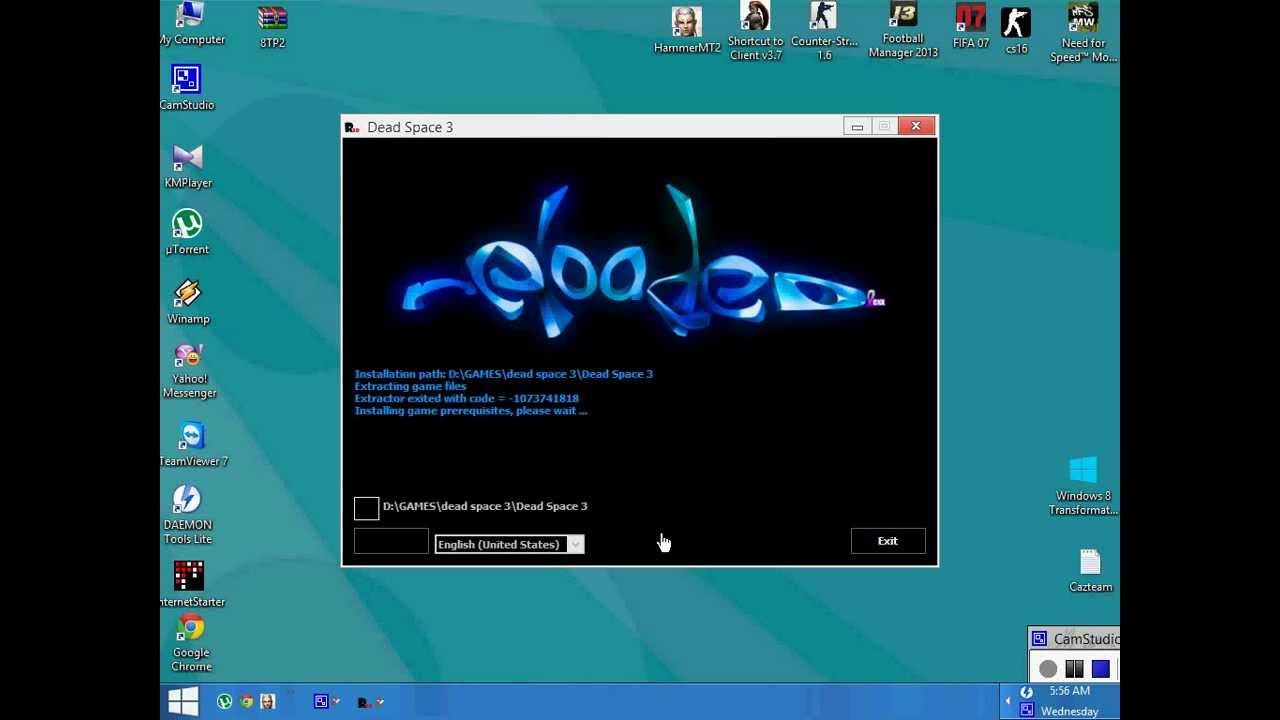 Copie a Dead Space 3 install 2013 смотреть онлайн