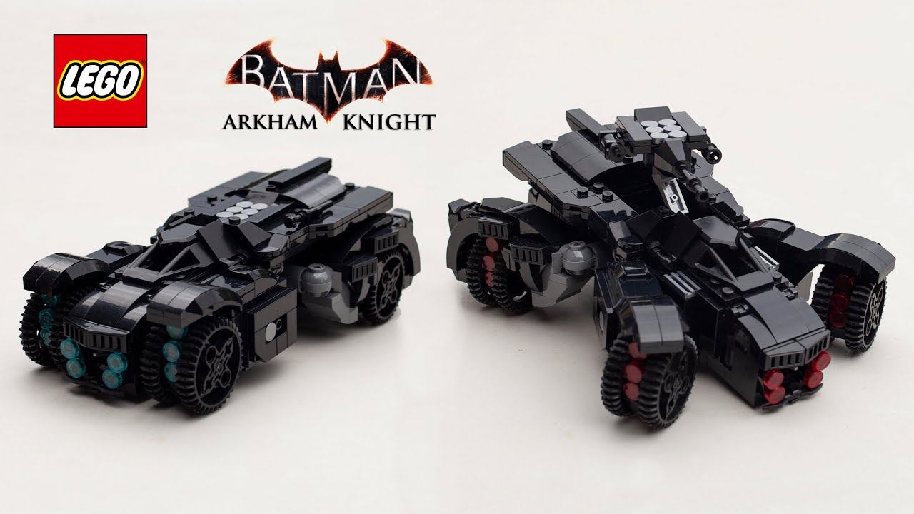 Lego Batman Arkham Knight Batmobile MOC смотреть онлайн