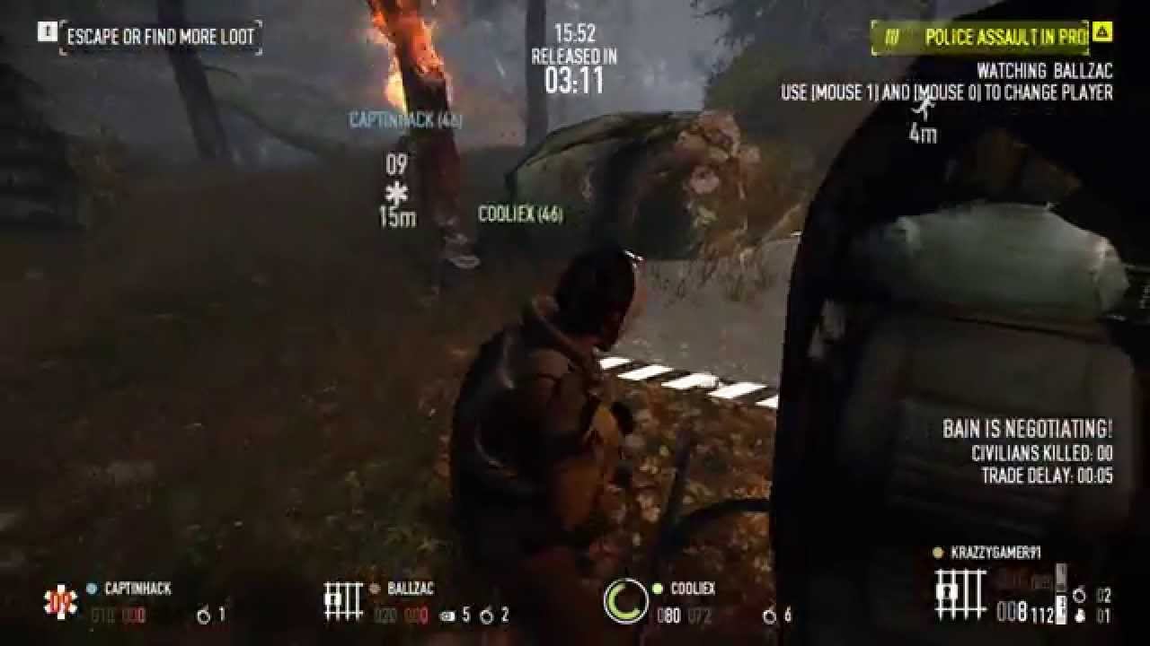 Payday 2 VLAD White Xmas смотреть онлайн