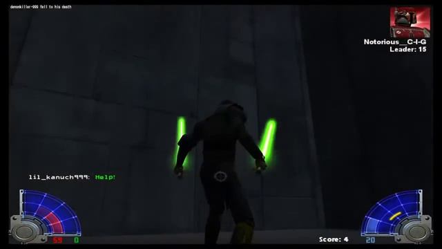 JEDI Simulator ( jedi knight academy multiplayer ) смотреть онлайн