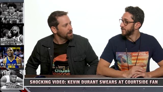 Kevin Durant Swears At Heckler смотреть онлайн