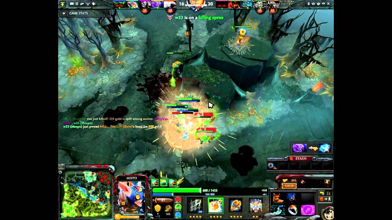 DOTA 2 - Playing Meepo Support - HIGHLIGHTS смотреть онлайн