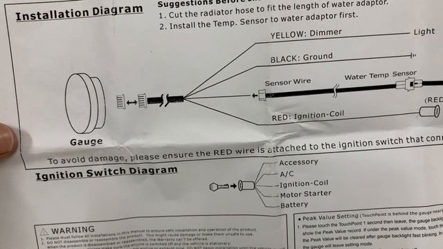 Unboxing Works Water Temp Gauge смотреть онлайн