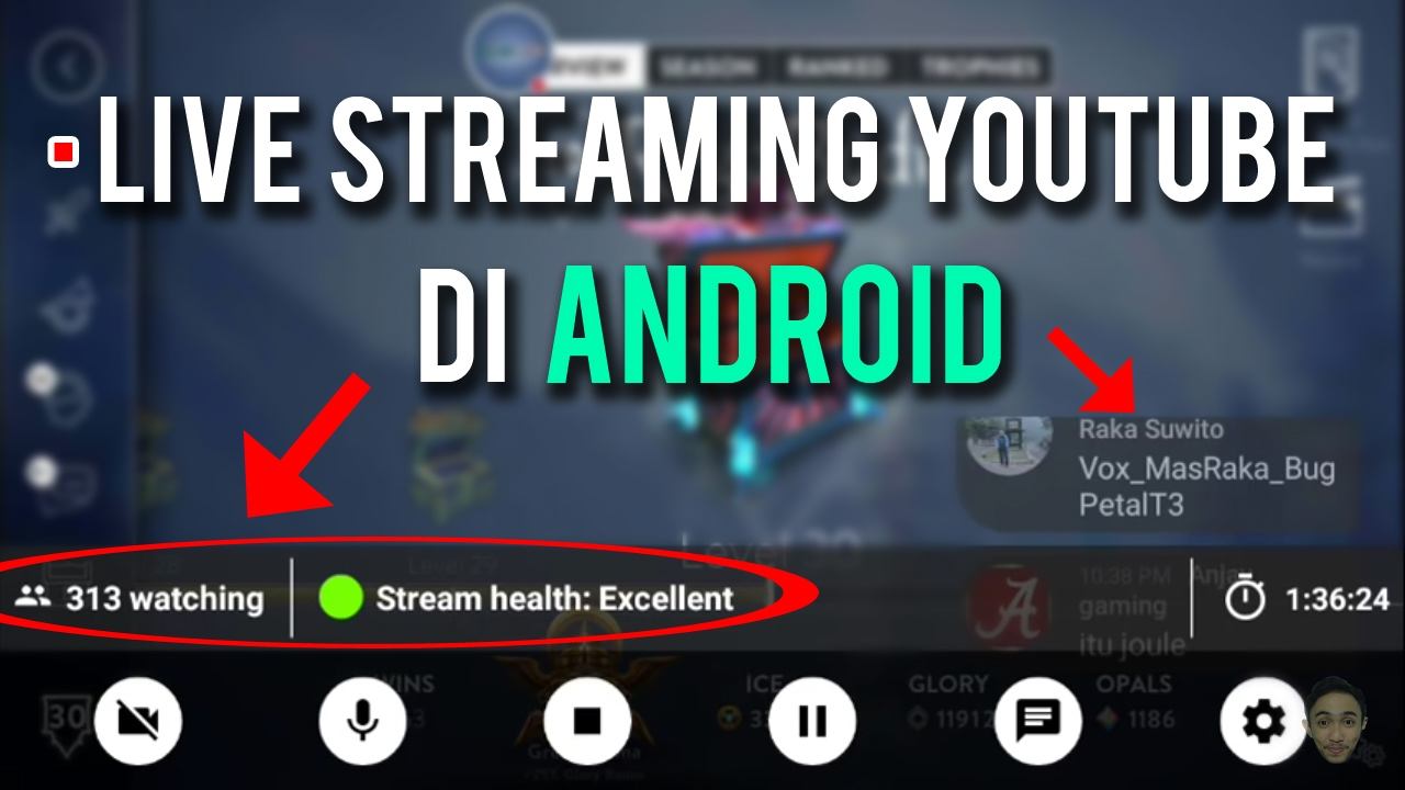 Cara Live Streaming Youtube di Android | Tutorial Live Streaming смотреть онлайн