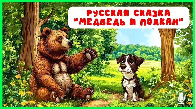 Медведь и полкан | аудиосказки | народные сказки | детские сказки онлайн | сказка | мультик смотреть онлайн