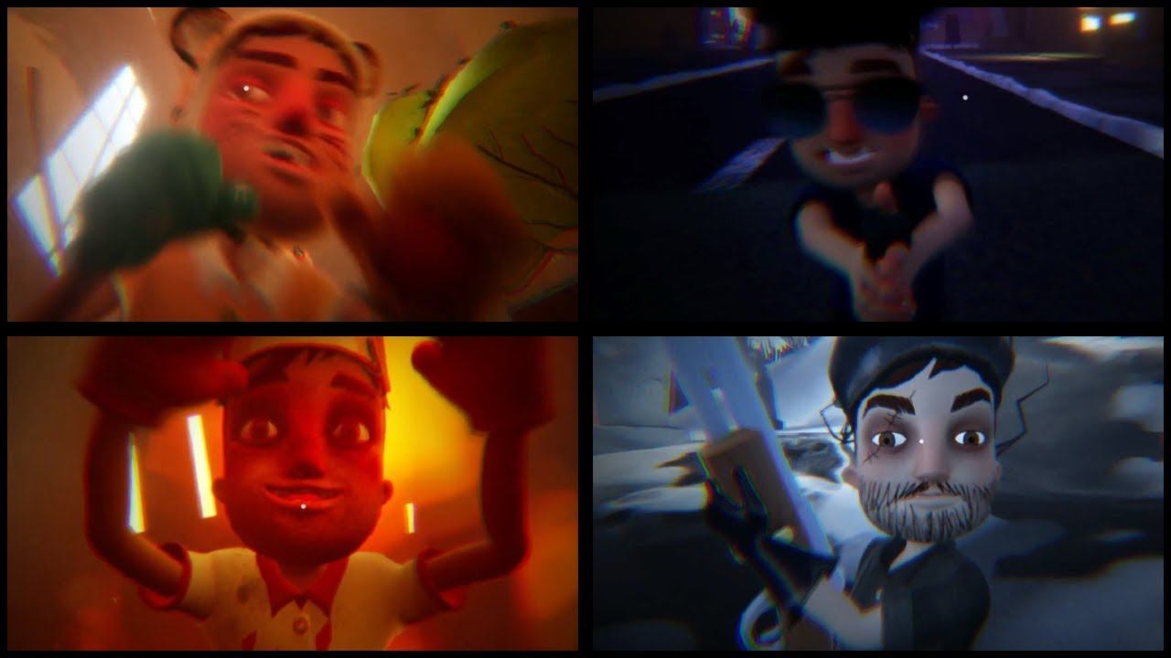 Hello Neighbor Hide and Seek All Jumpscares смотреть онлайн