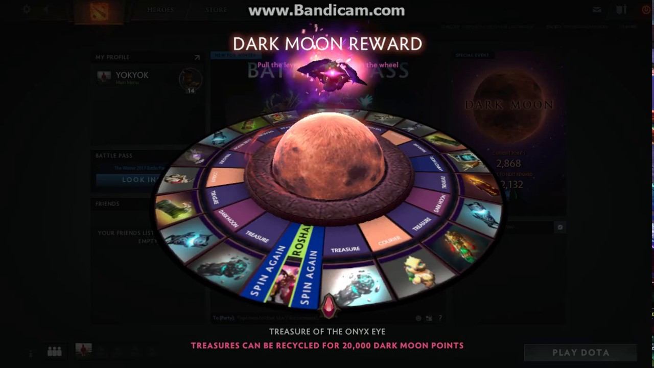 Dota 2 Dark Moon Special Event Reward смотреть онлайн