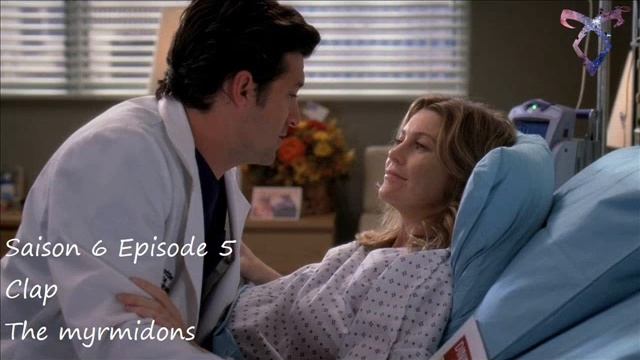Grey's Anatomy S6E05 - Clap - The myrmidons смотреть онлайн