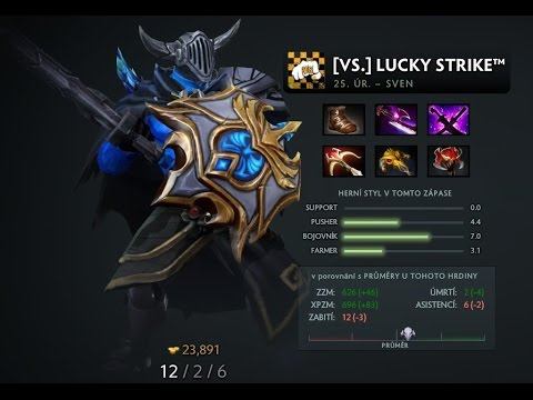 DOTA 2 - LUCKY STRIKE GOT A RAMPAGE #127 - SVEN смотреть онлайн