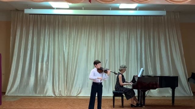 Иван Сапрыкин 10 лет, г. Маркс С. Рахманинов - Романс «Апрель» смотреть онлайн