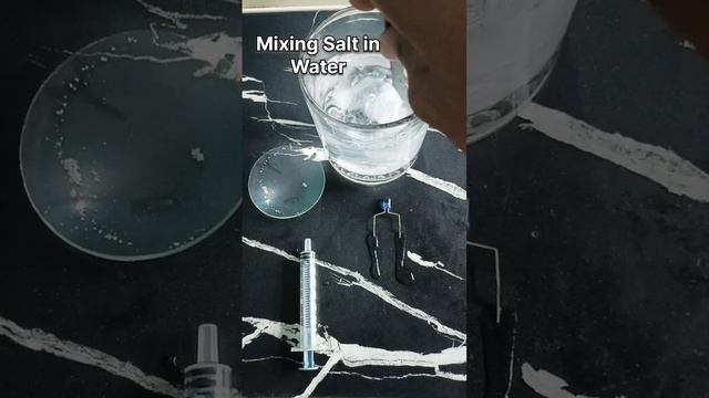 Distilled Water Doesn't Conduct Electricity | Salty Water Conduct Electricity #education #svworld