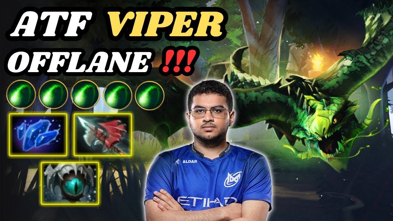 🔥 ATF Viper Offlane Highlights 7.34e 🔥 Insane Poison Master Tier ATF - Dota 2 смотреть онлайн