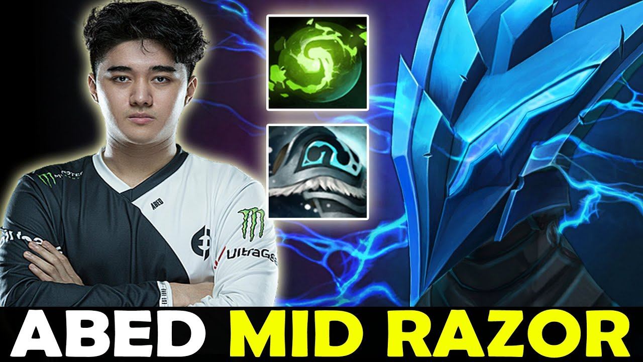 ABED MID RAZOR - REFRESHER BUILD | DOTA 2 Gameplay смотреть онлайн