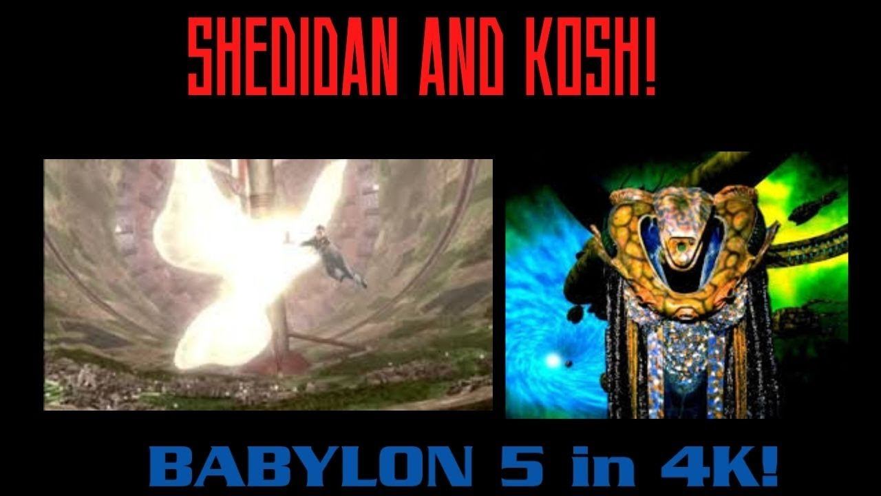 Babylon 5 - 4K -  Kosh Saves Sheridan