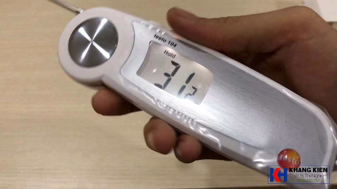 Trên tay máy đo nhiệt độ Testo 104 | Cây đo nhiệt độ thực phẩm | Nhiệt kế nấu ăn смотреть онлайн