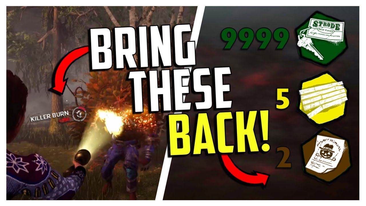 5 Discontinued Things that should Return! (Dead by Daylight) смотреть онлайн