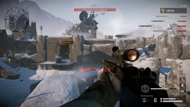 Warface - Марафон Снежный бастион за снайпера с M14 Crazy Horse смотреть онлайн