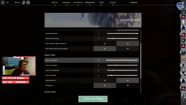 Jak si nastavit NEJLEPŠÍ CROSSHAIR?! - Valorant смотреть онлайн