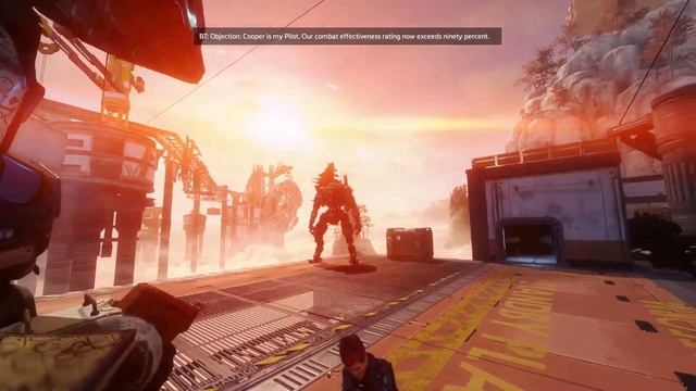 Titanfall 2 BT Requests to stay with Cooper as his Pilot смотреть онлайн