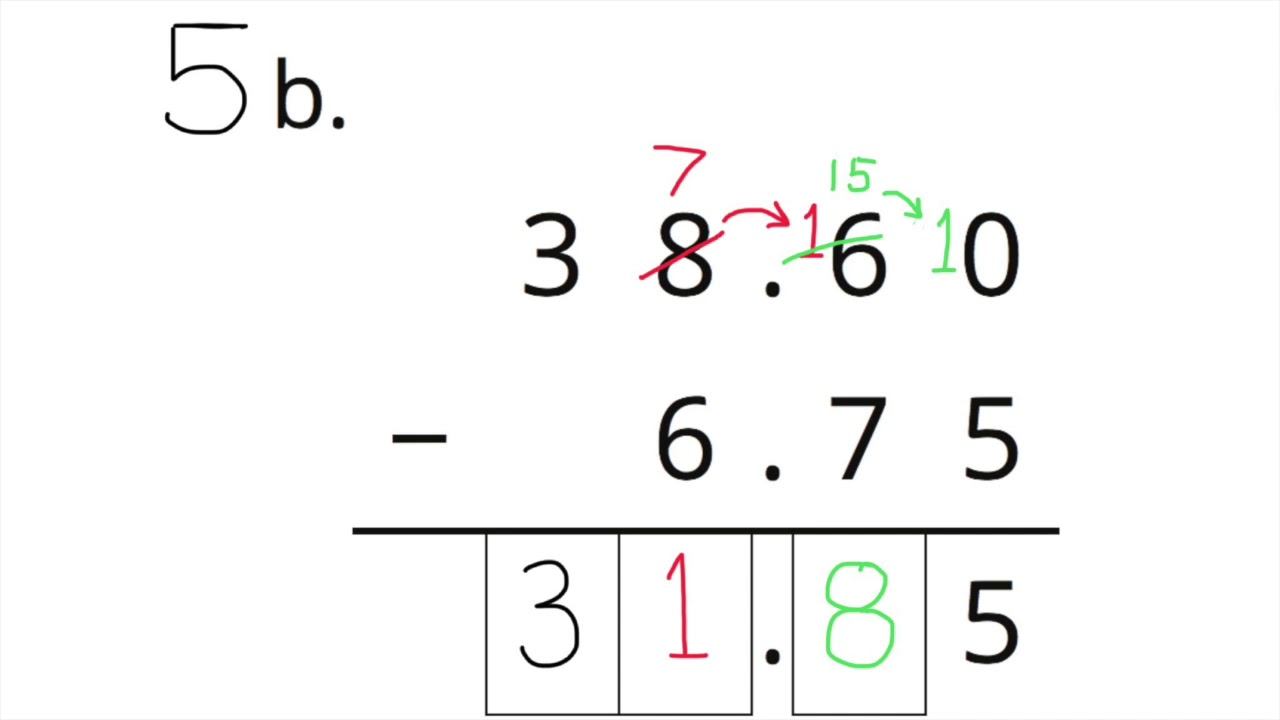 😉 6th Grade: Unit 5, Lesson 3 "Adding and Subtracting Decimals with Few Non-Zero Digits" смотреть онлайн