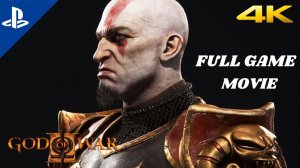 God of War 2 PS5 Remastered - All Cutscenes Full Movie (4K 60fps)