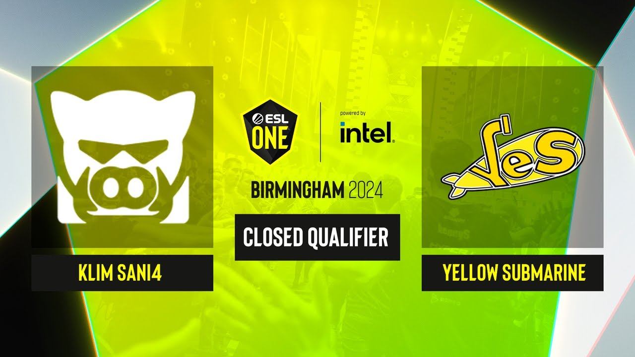 Dota2 - Klim Sani4 vs Yellow Submarine - Game 2 - ESL One Birmingham 2024 - CQ - EEU смотреть онлайн