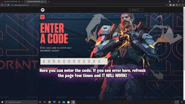 Valorant How To Redeem Code | Duality Player Card