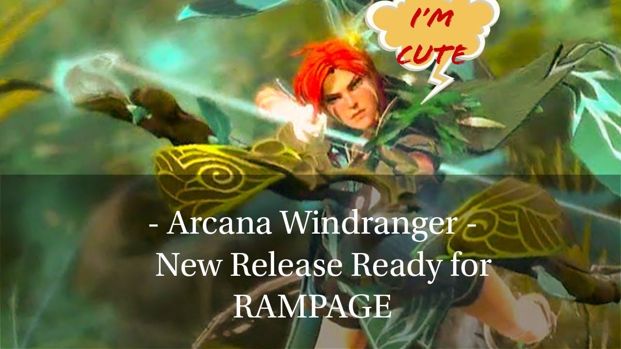 Dota 2 New Arcana Windranger 2020 смотреть онлайн