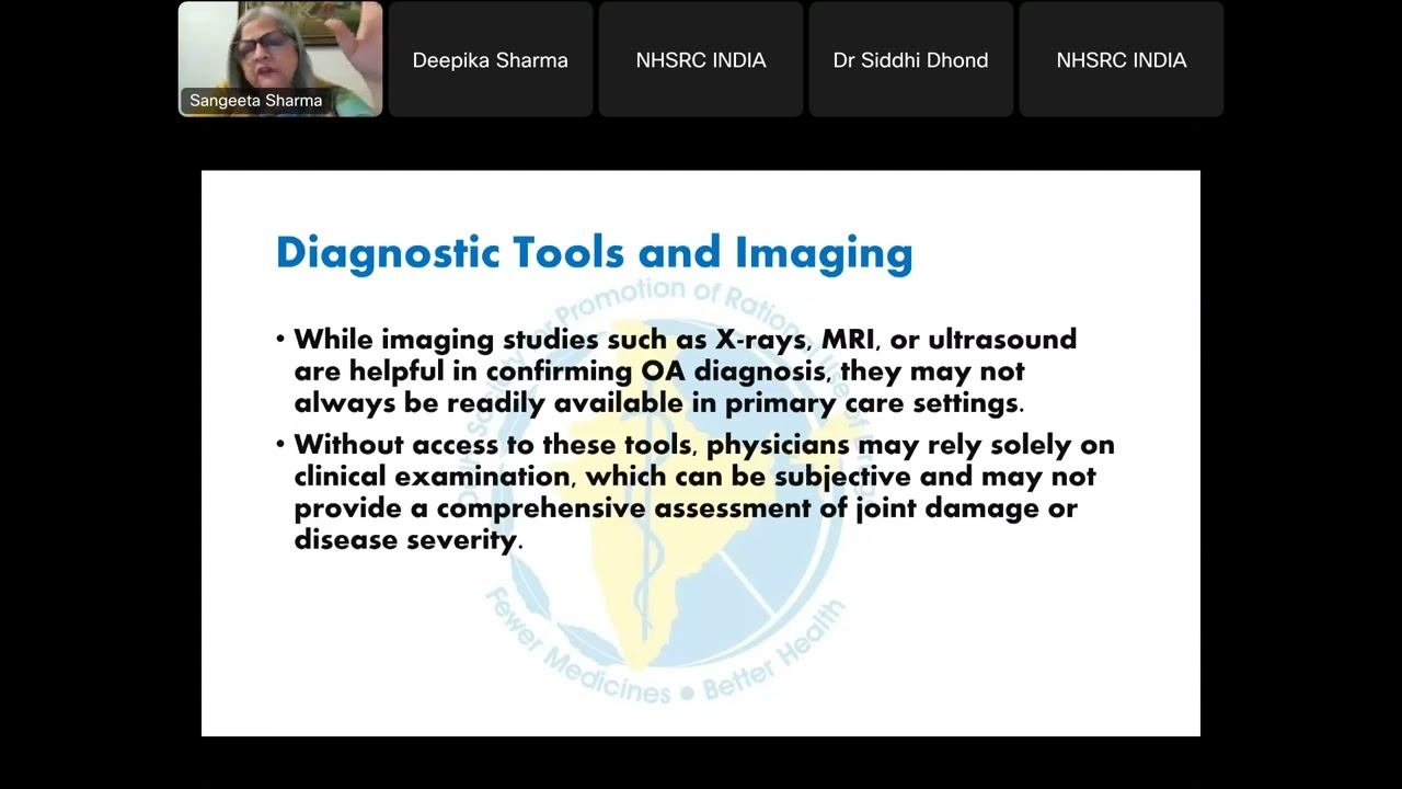 Osteoarthritis: Approach to Management NHSRC DSPRUD Lecture Series @mohfwindia смотреть онлайн