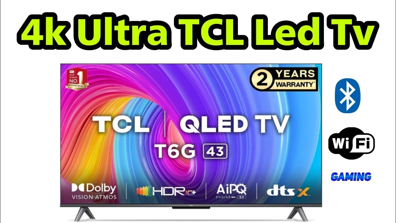 TCL 108 cm (43 inches) 4K Ultra HD Smart || review Led tv | 43 inch 4k tv in india 2023 смотреть онлайн