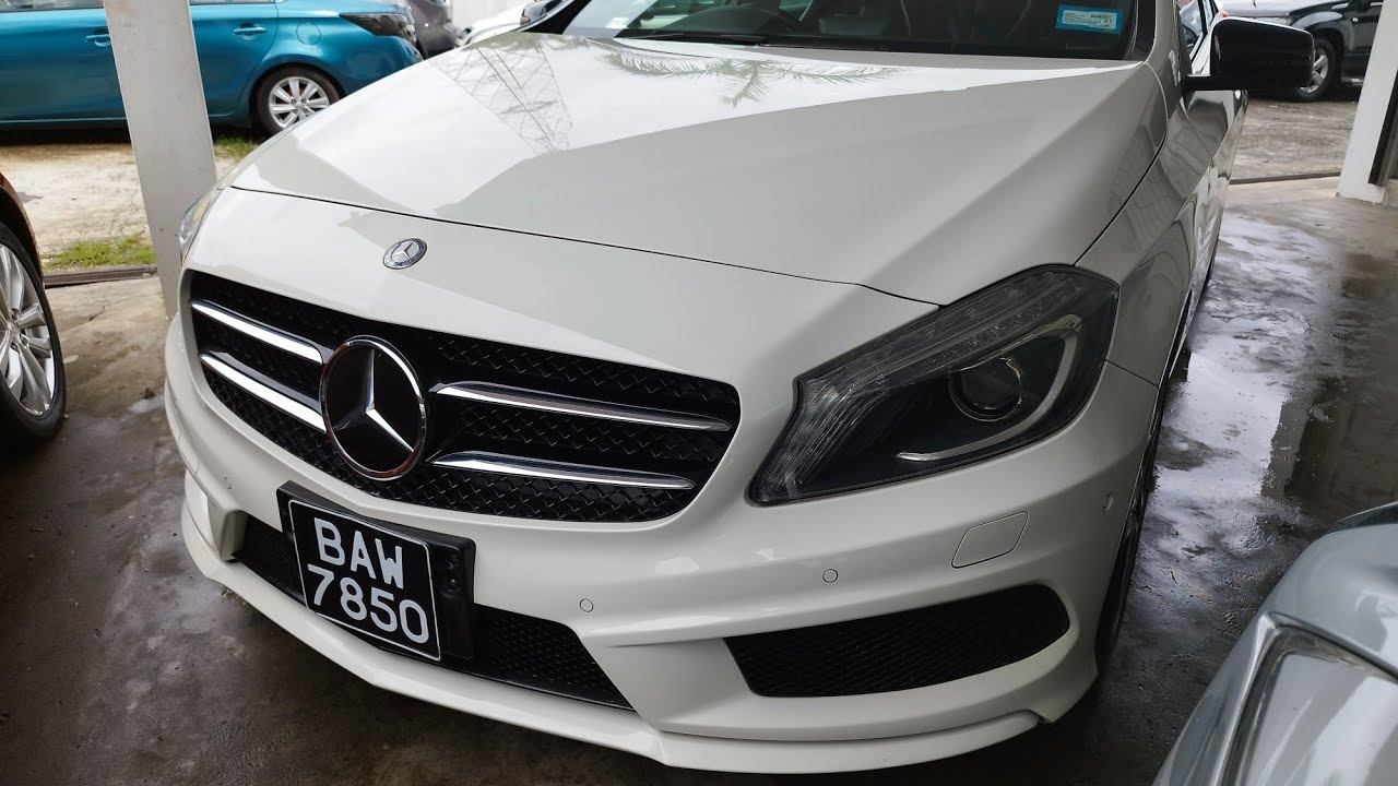 MERCEDES A180 AMG auto смотреть онлайн