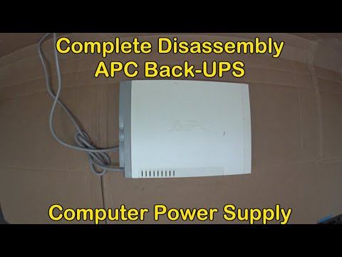 Complete Disassembly APC Back-UPS RS 900 Computer Power Supply, look inside, how it works смотреть онлайн