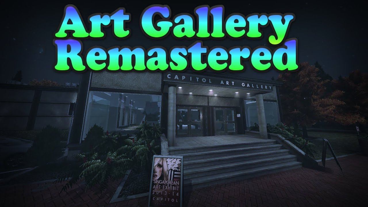 PAYDAY 2 - Art Gallery Remastered (Custom Heist) смотреть онлайн
