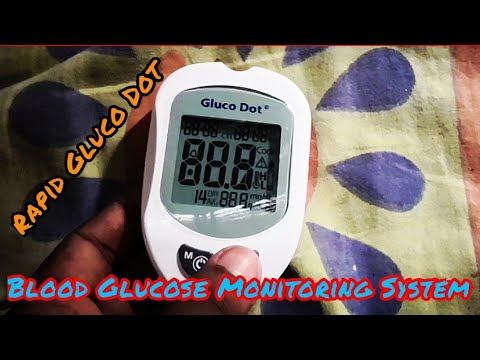 Rapid Gluco Dot - Blood Glucose Monitoring System |Quick Look & Test смотреть онлайн