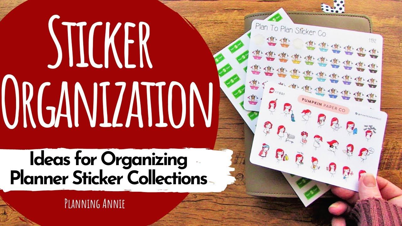 Planner Sticker Organization Ideas смотреть онлайн