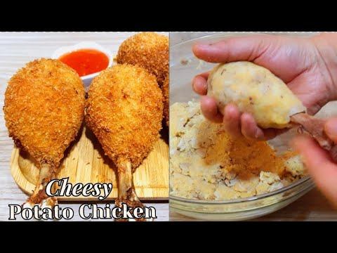 Cheesy Potato Chicken | Chicken Drumstick смотреть онлайн