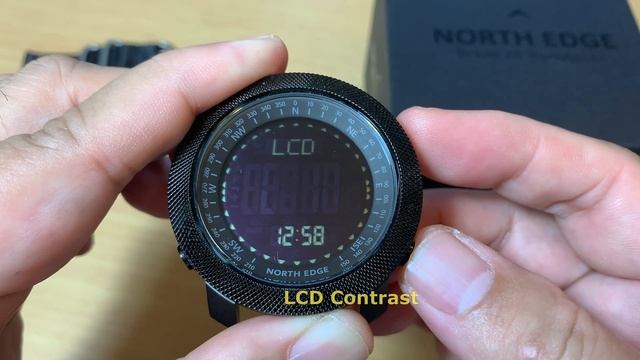 North Edge Apache - Altimeter Barometer Compass Thermometer Watch- Video unboxing, tutorial & revie смотреть онлайн