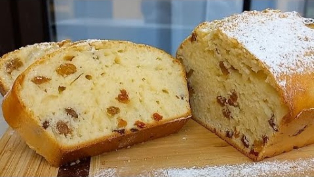 КЕКС на кефире с ИЗЮМОМ. Если нужно что - то быстро и из простых продуктов испечь к чаю, готовлю его смотреть онлайн