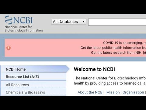 Coronavirus | SARS CoV 2 | How to download protein sequence of SARS-CoV-2 from NCBI #bioinformatic смотреть онлайн